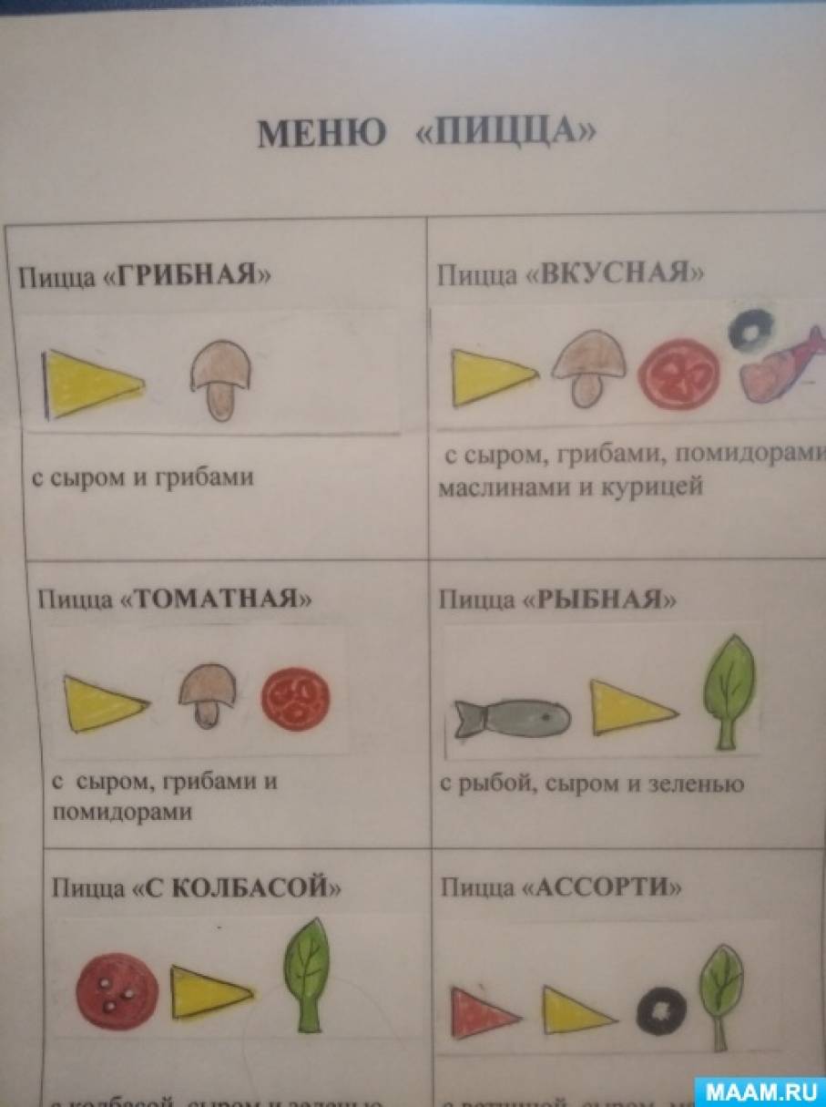 Разработки меню для детской игры из фетра «Русские блины» для развития  памяти и внимания детей старшей группы (7 фото). Воспитателям детских  садов, школьным учителям и педагогам - Маам.ру