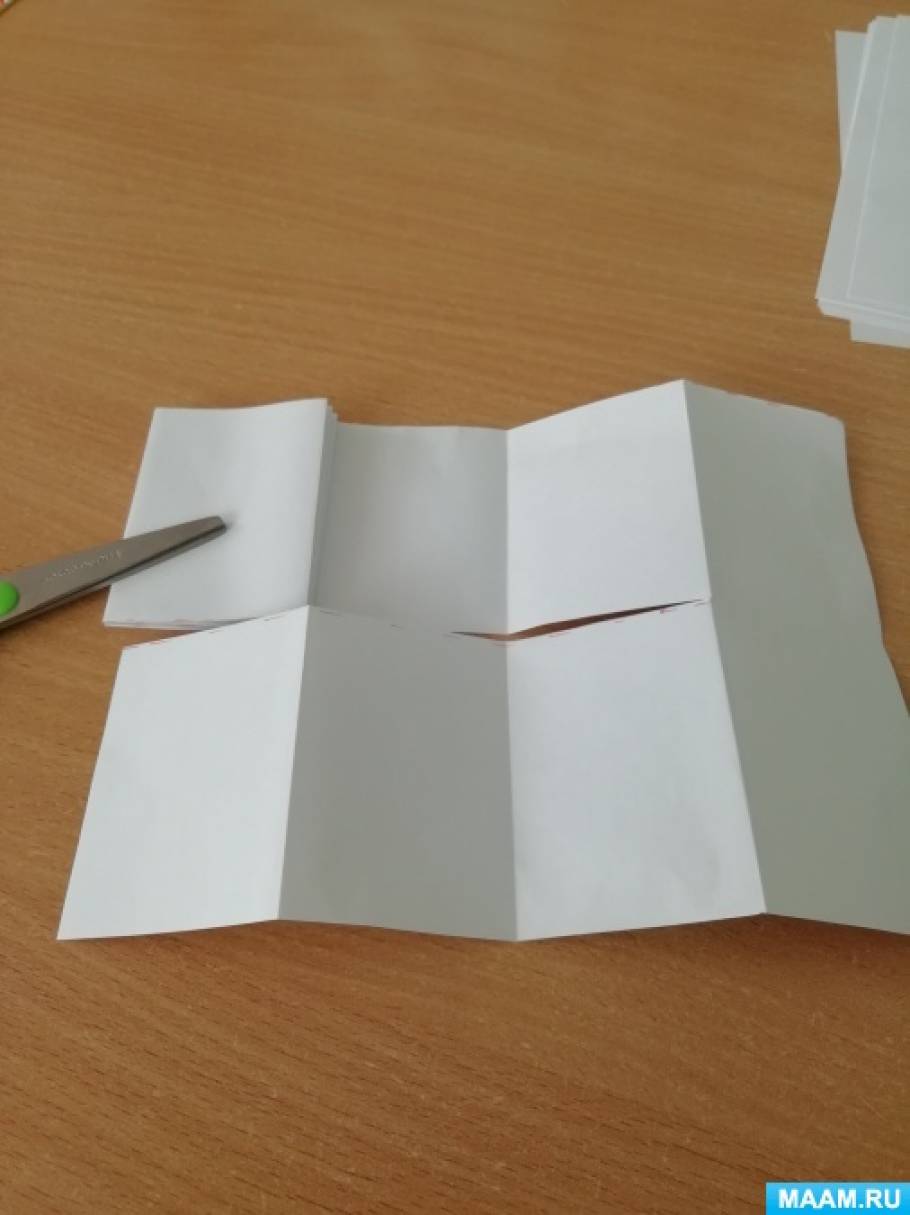 Как сделать блокнот из одного листа бумаги А4. [Легко и просто]