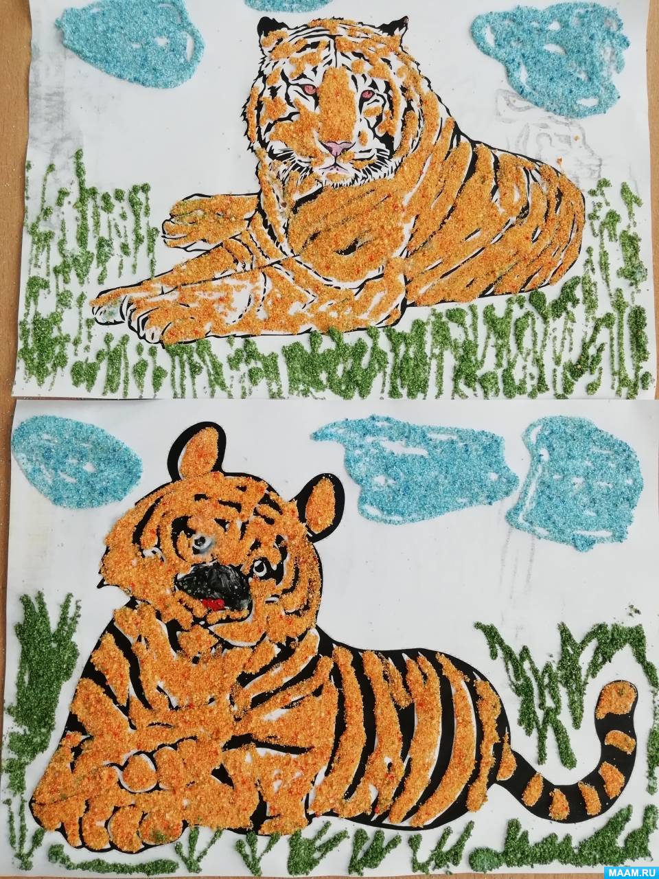 Как нарисовать Тигра поэтапно