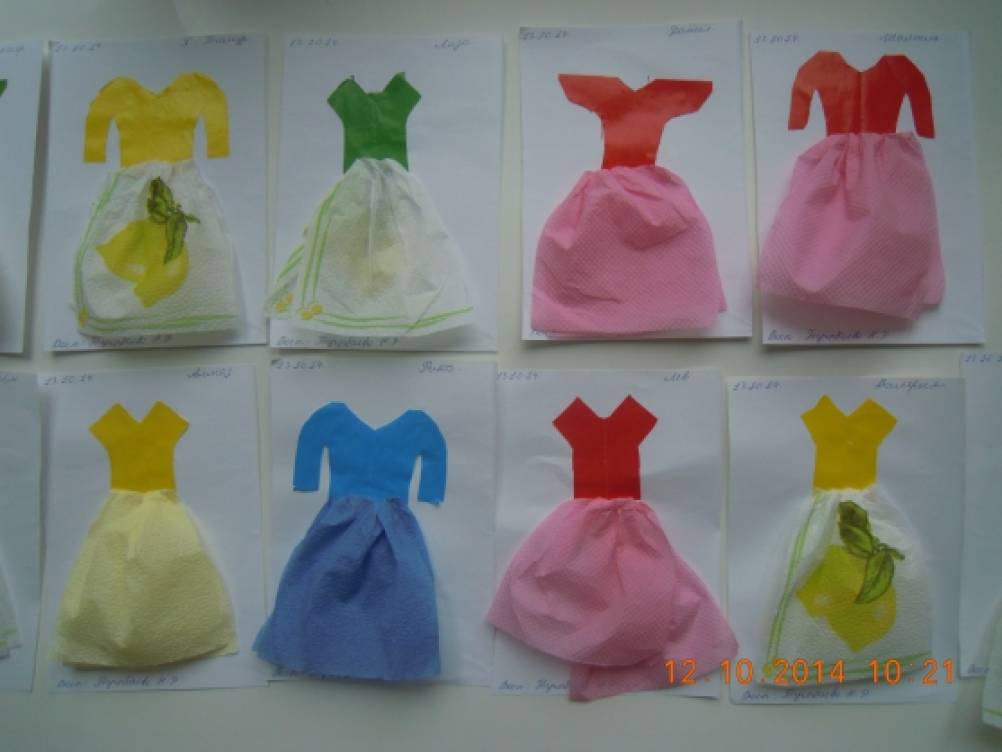 Как сделать из бумаги платье для куклы?
