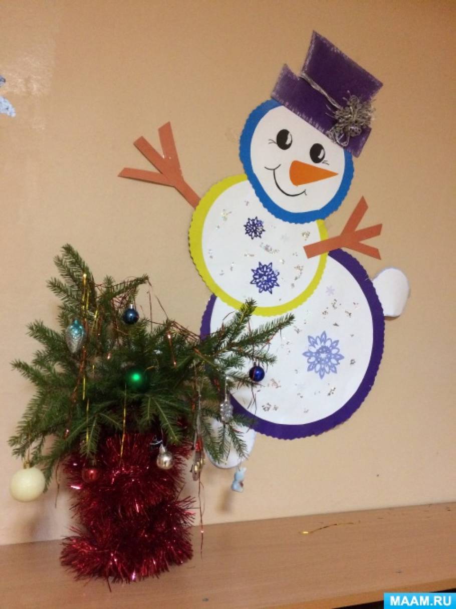 Снеговик своими руками поделка в детский сад - 59 фото