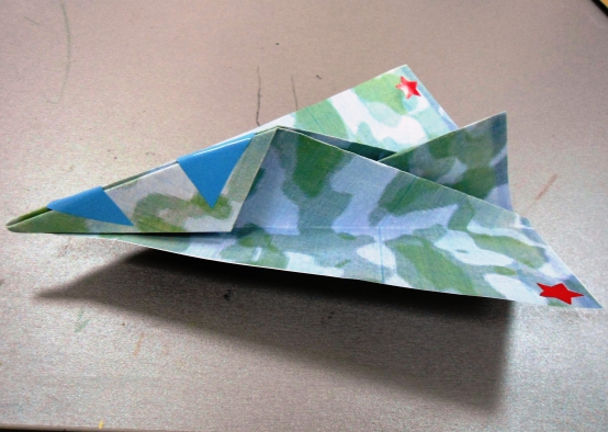Танк оригами (Charles Esseltine), origami tank