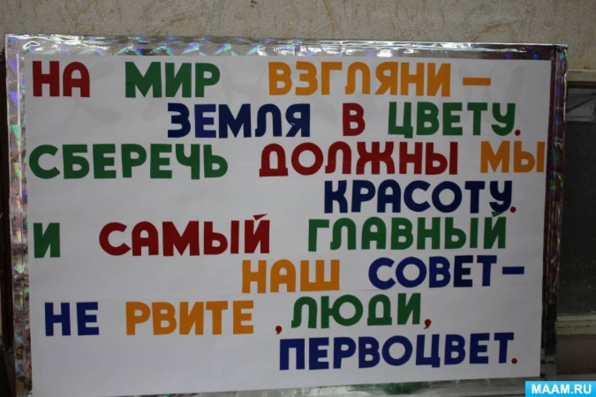 Викторина по экологическому воспитанию «Не дадим первоцветам исчезнуть!»  (средняя группа) (2 фото). Воспитателям детских садов, школьным учителям и  педагогам - Маам.ру