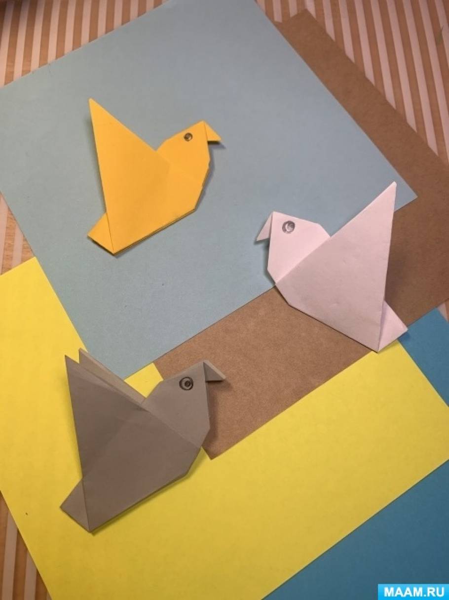 Оригами из бумаги для детей: 8 идей простых поделок + пошаговые описания