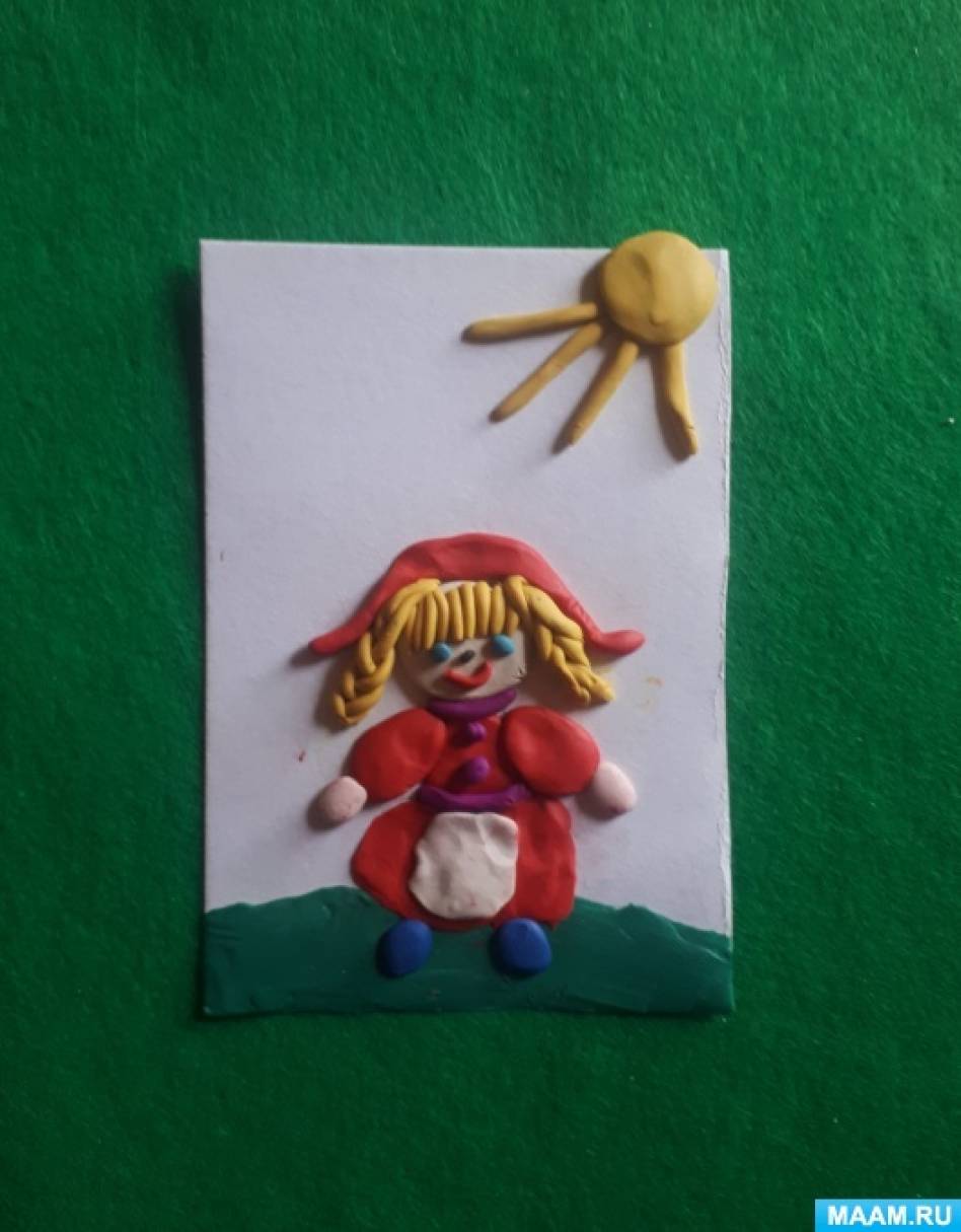 Детский карнавальный костюм Красная Шапочка своими руками