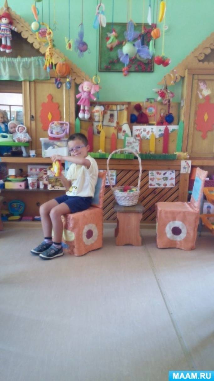 Сшить чехол на детский стульчик в детский сад