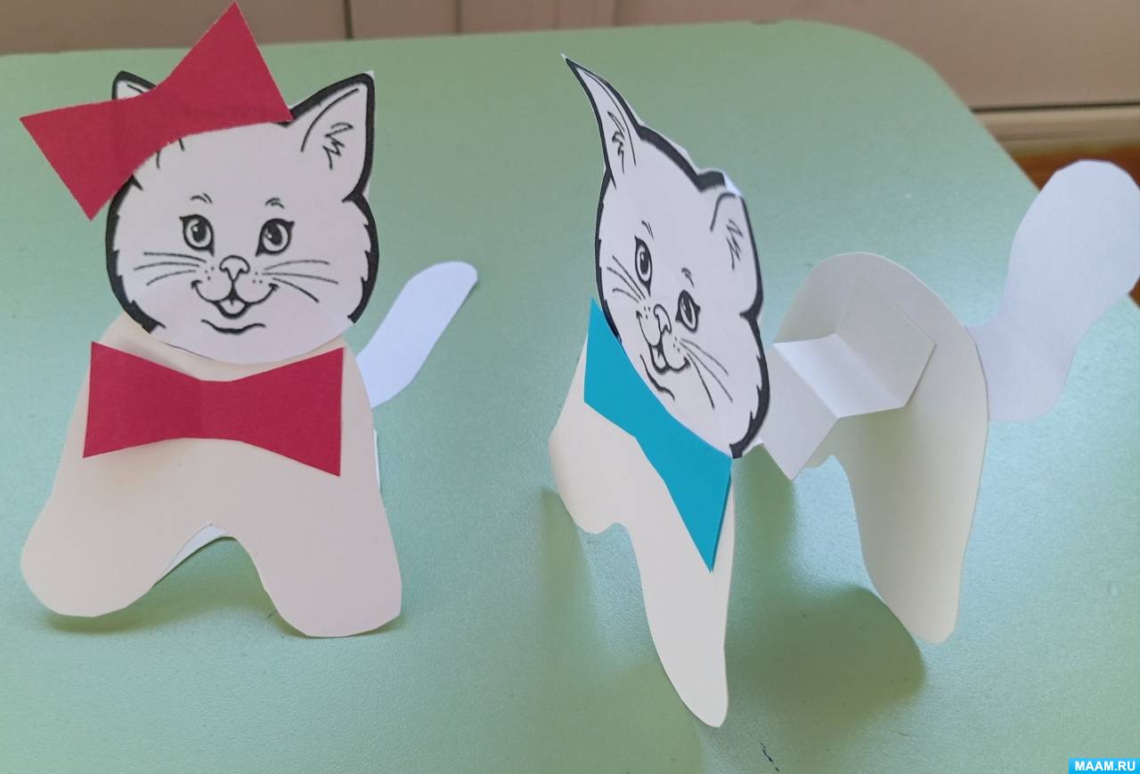 Оригами. Как сделать кота из бумаги (видео урок) | Пикабу