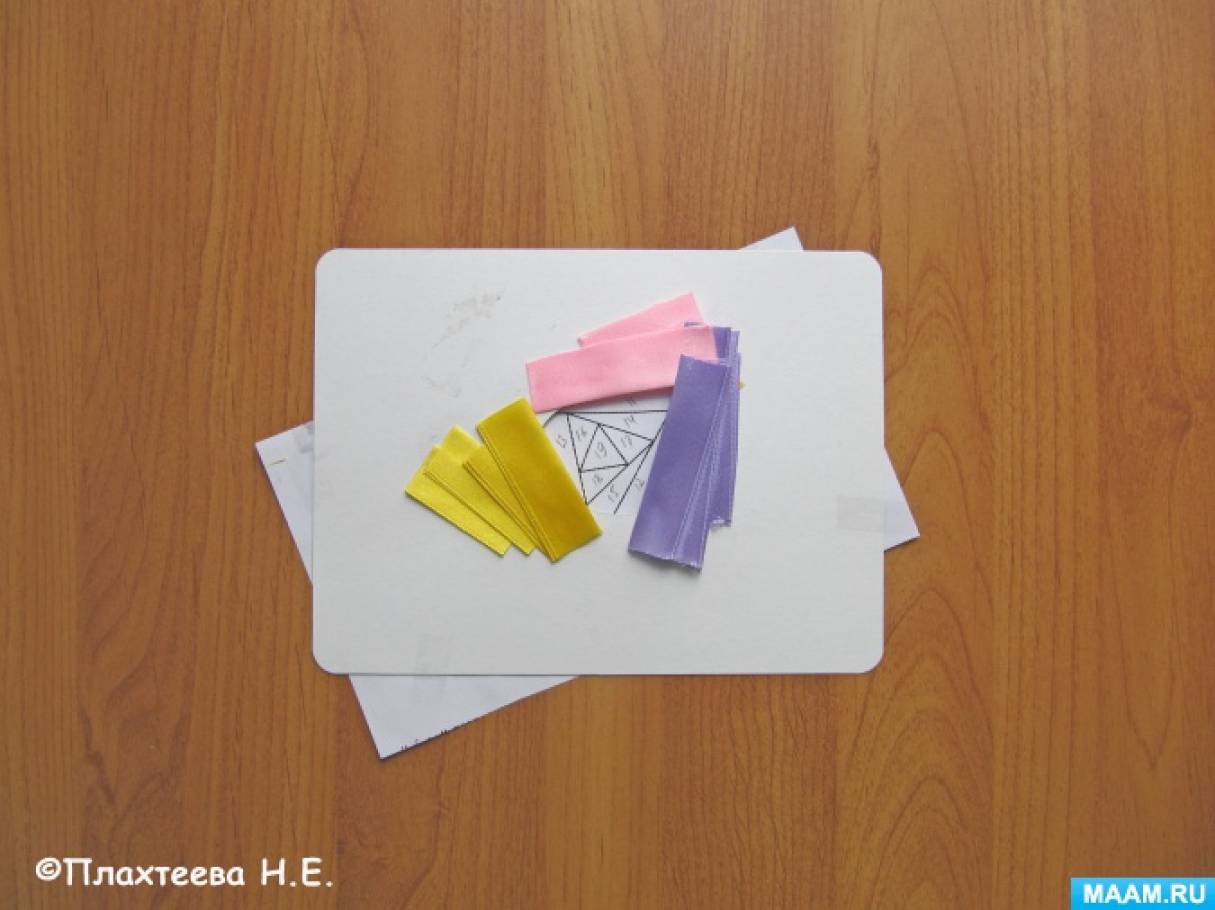 Как сделать коврик из цветных полосок бумаги своими руками или плетение аппликации для детей