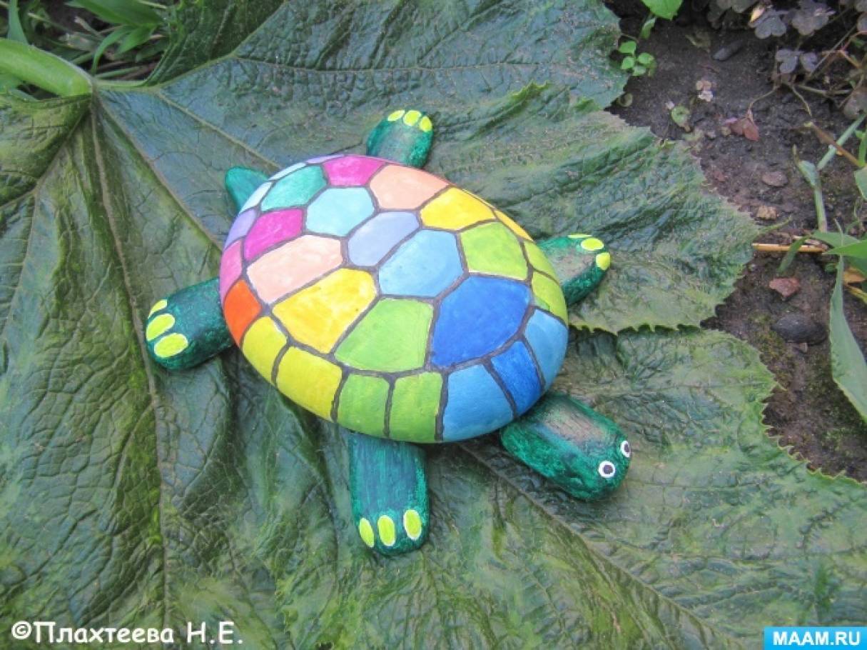 Поделки для сада: эту потрясающую Черепаху нужно сделать - каталог статей на сайте - ДомСтрой
