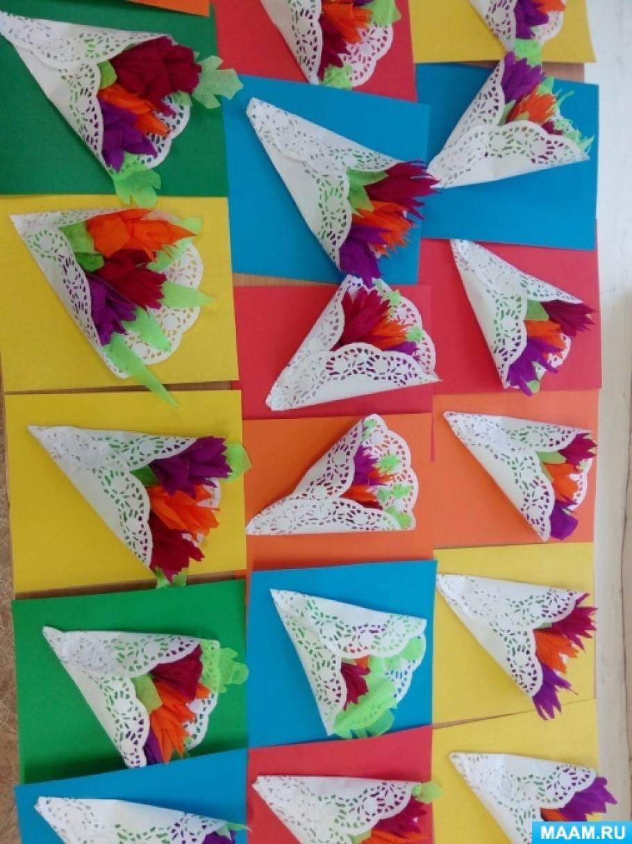 Оригами из бумаги маме подарок