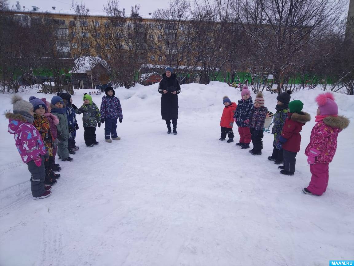 Сценарий праздника «День зимних спортивных игр» для детей средней группы (5  фото). Воспитателям детских садов, школьным учителям и педагогам - Маам.ру