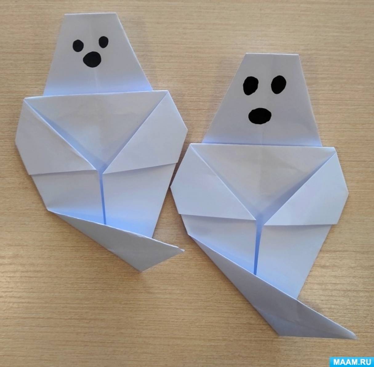 Оригами на Хэллоуин из бумаги