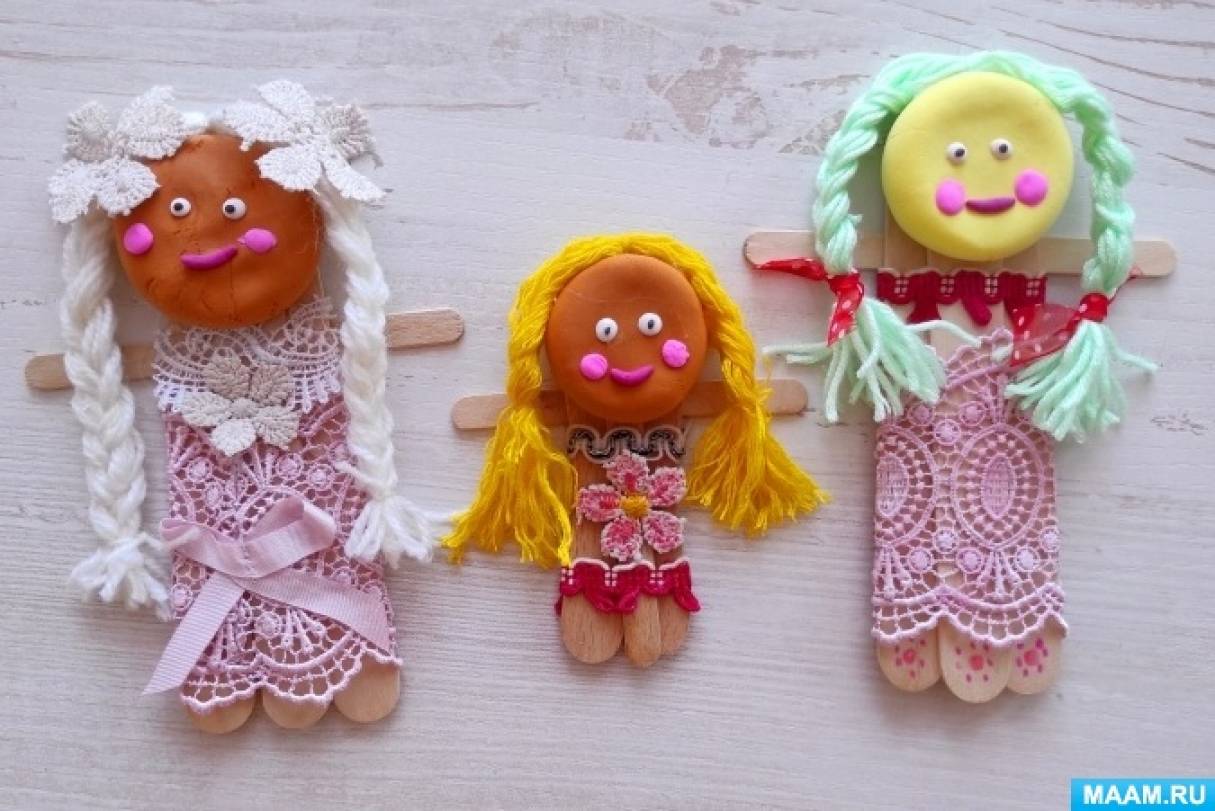 Разнообразие кукол из ткани своими руками