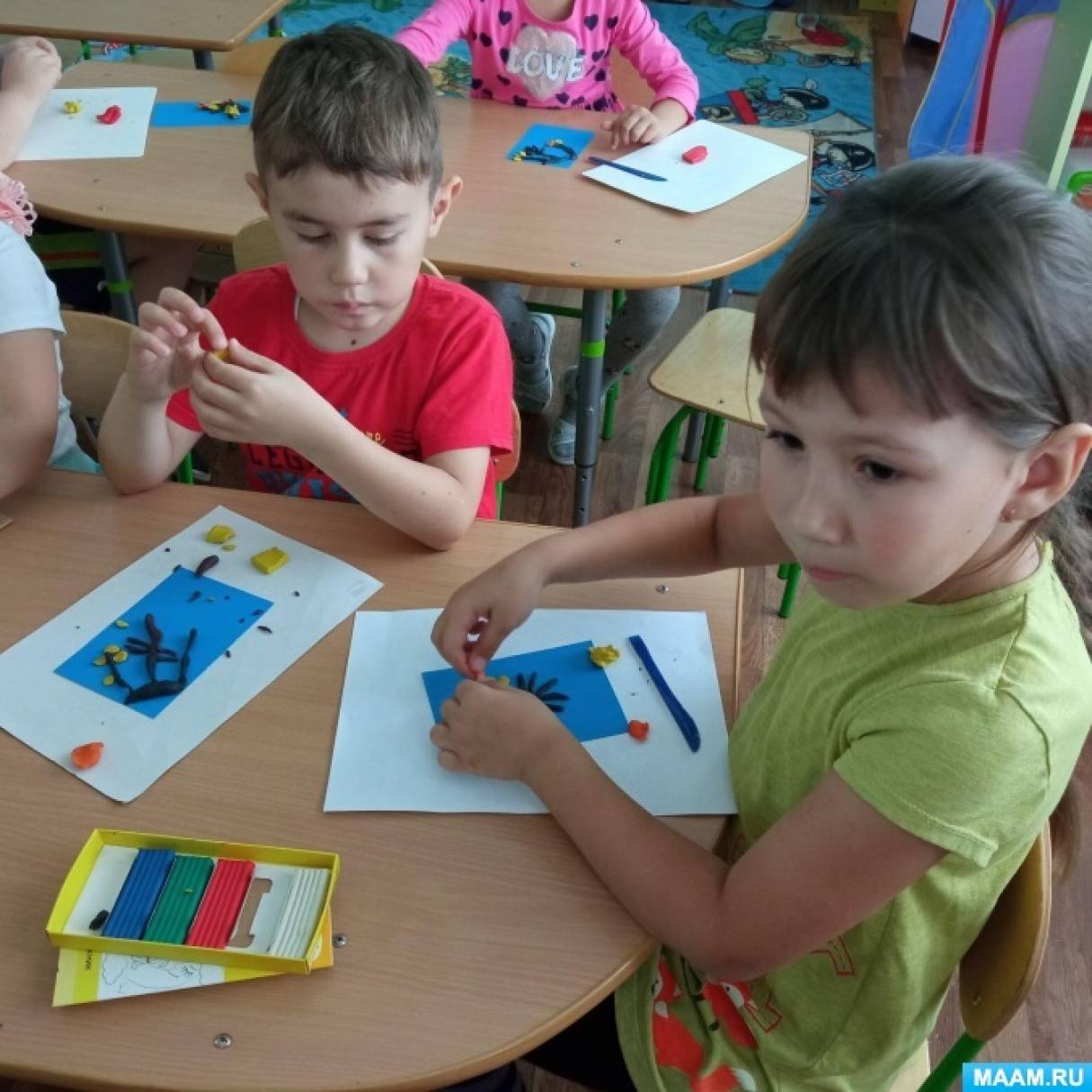 Конспект НОД по лепке «Гроздь рябины» в подготовительной группе (13 фото).  Воспитателям детских садов, школьным учителям и педагогам - Маам.ру