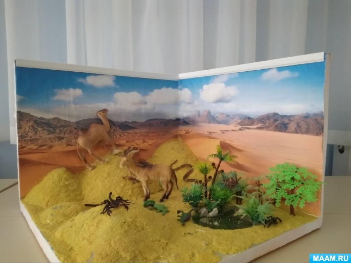 Поделки на тему пустыня (35 фото)
