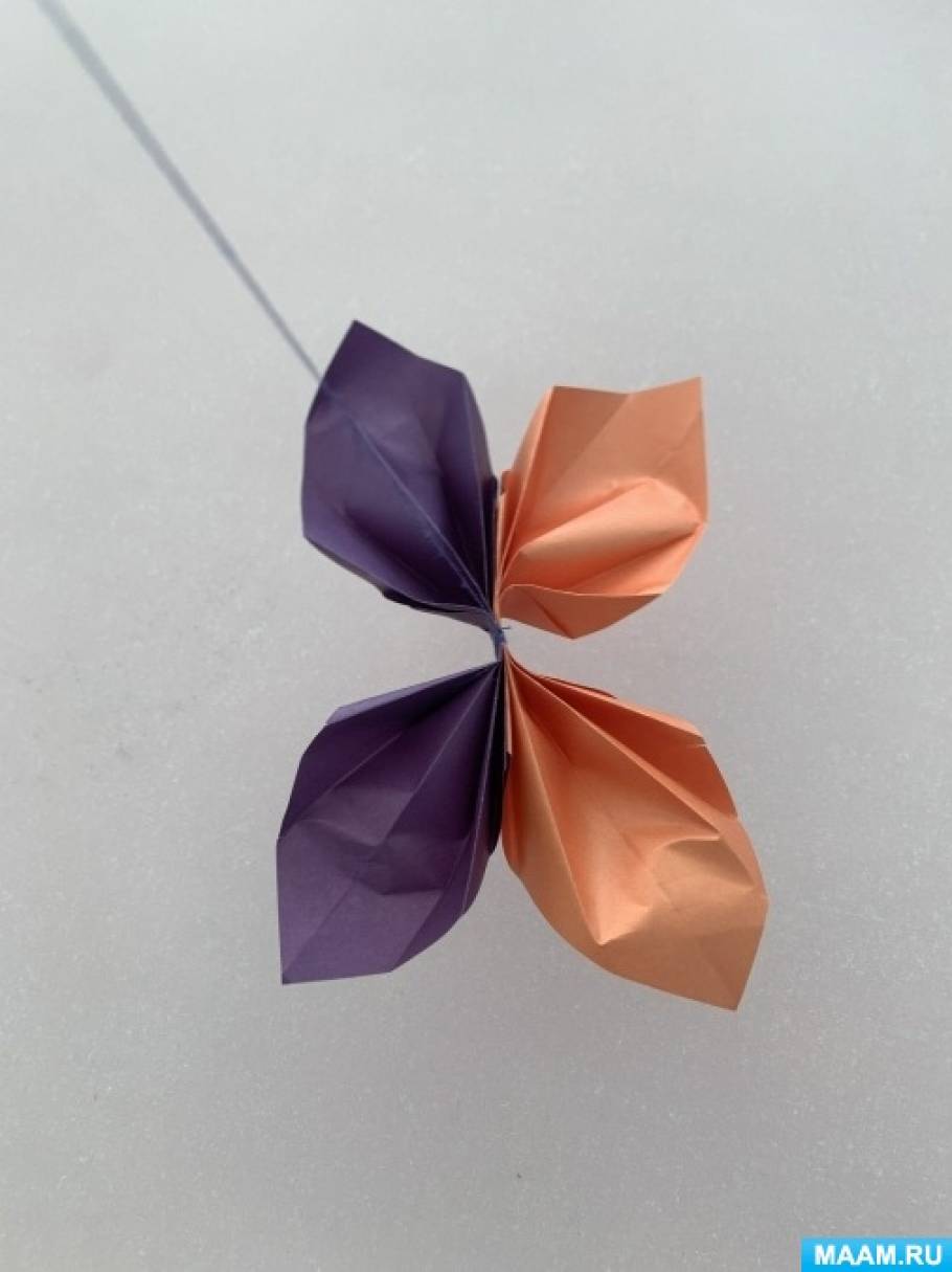 Поделки Своими Руками Для Декора Дома. Оригами Бабочки из Бумаги. Origami Butterfly