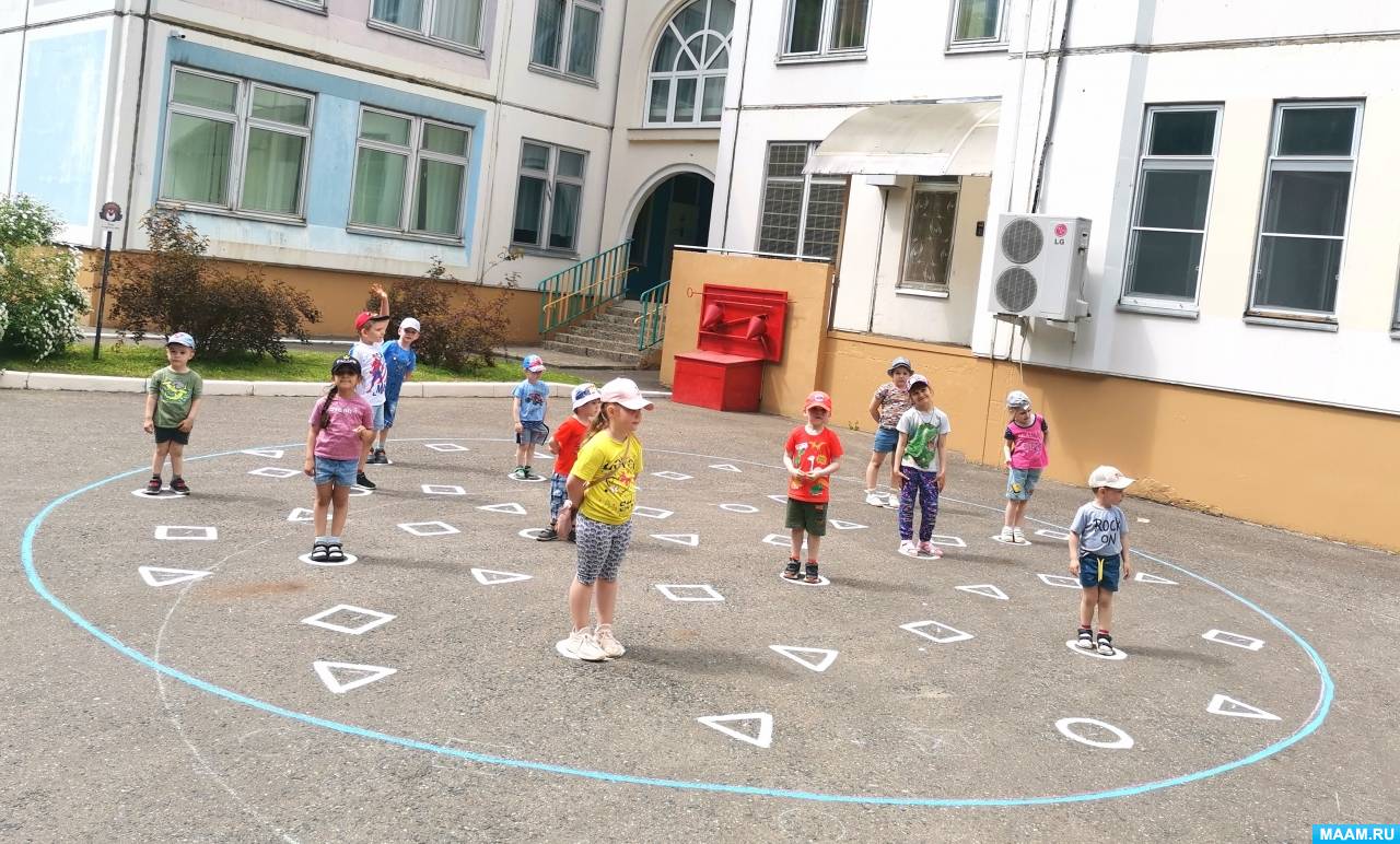 Развивающие игры для детей на улице