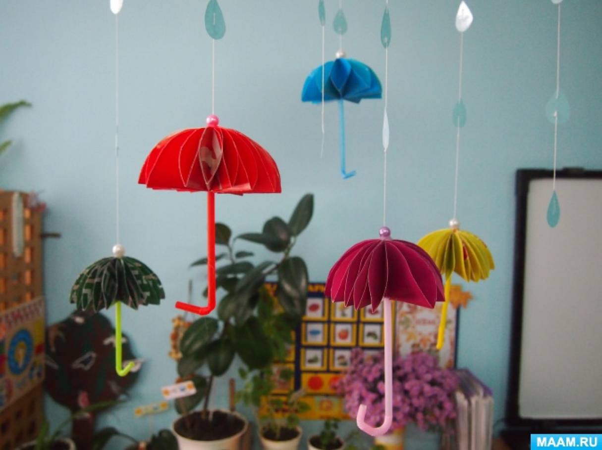 Как сделать декоративный зонтик своими руками. Зонтик из ткани и спиц своими руками