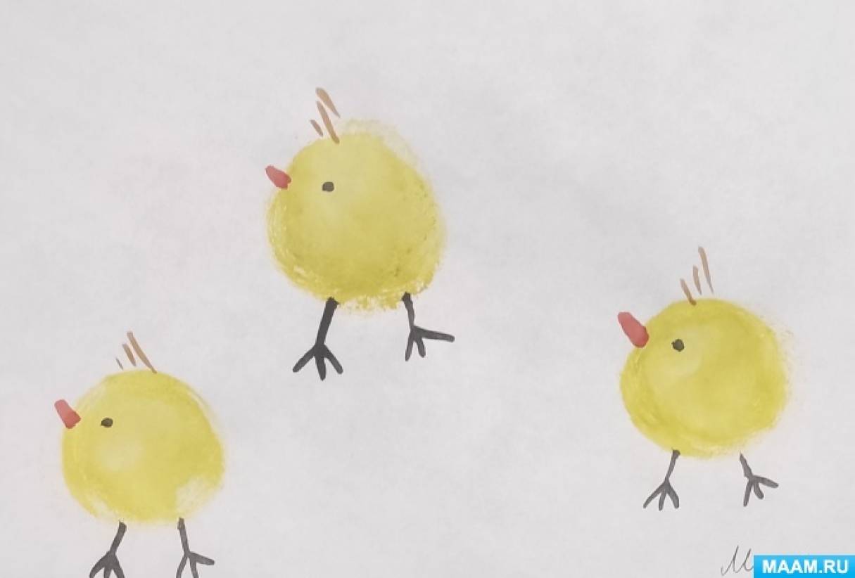 Как нарисовать цыпленка карандашом. Поэтапный урок