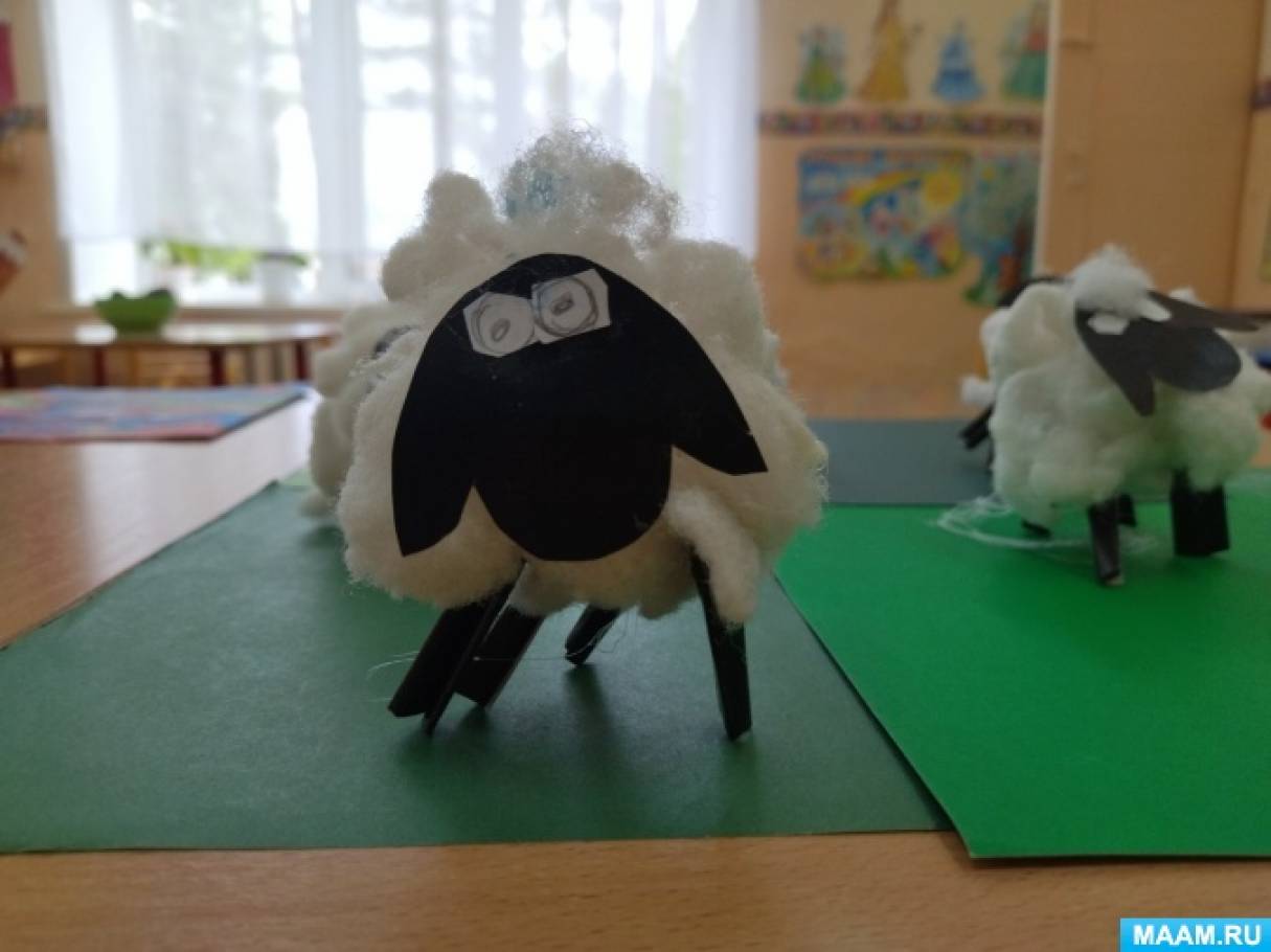 Мастер-класс по символу года: Как сделать овечку своими руками