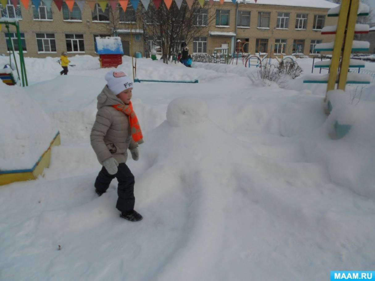 Картотека подвижных игр зимой для детей старшего дошкольного возраста (2  фото). Воспитателям детских садов, школьным учителям и педагогам - Маам.ру