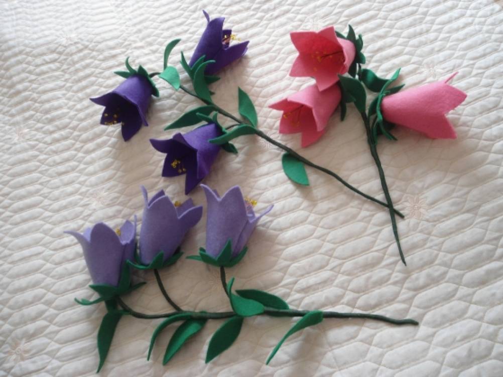 Оригами: цветок колокольчик. Как сделать цветок из бумаги А4 без клея и без ножниц - простое оригам