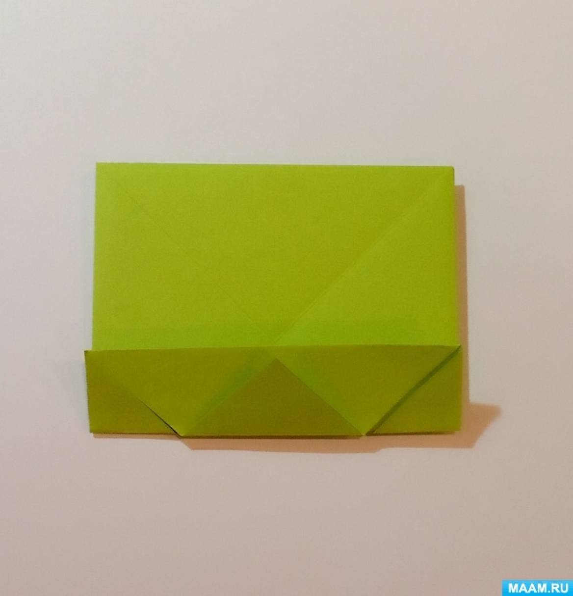 Декоративная подставка для яйца пасхальный заяц оригами из бумаги — Рецепт в закладку