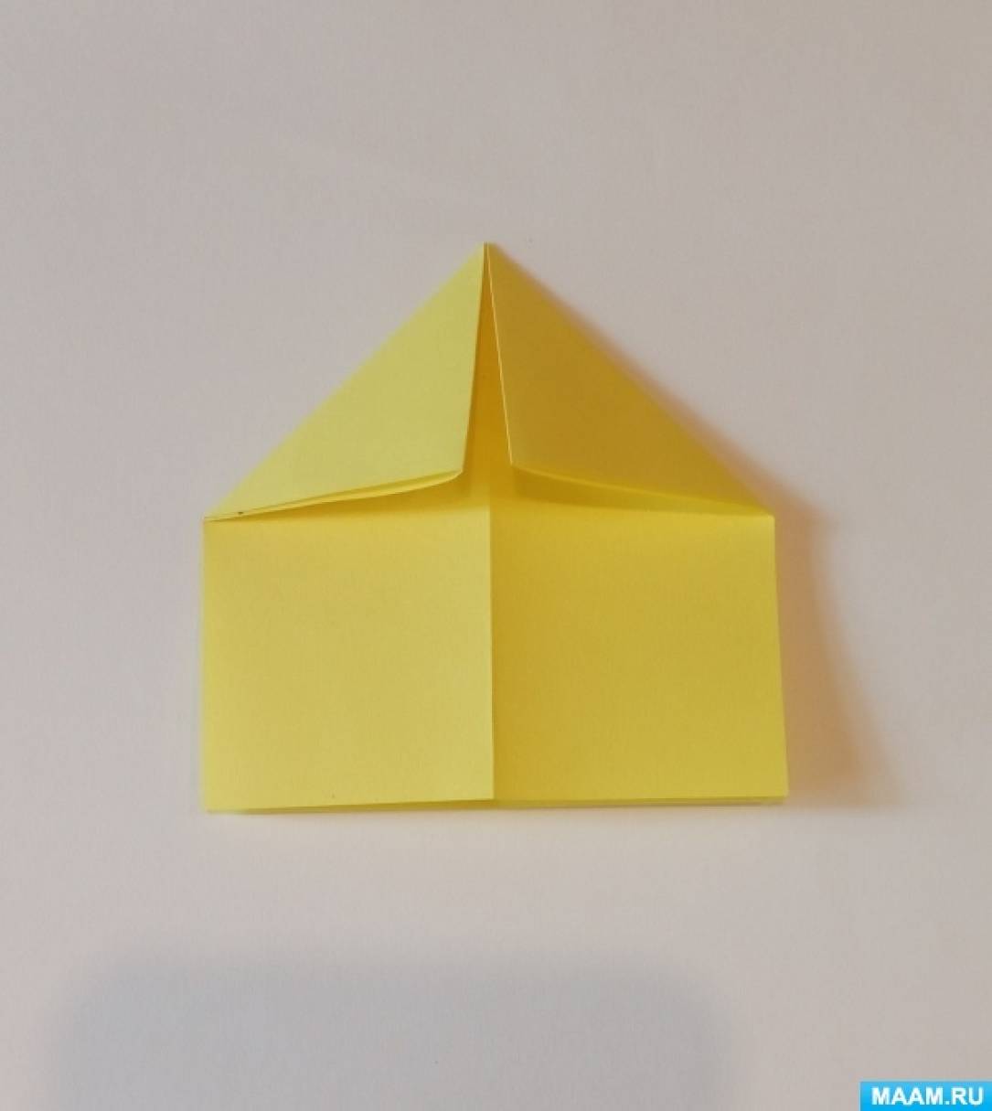 Классическая шляпа оригами