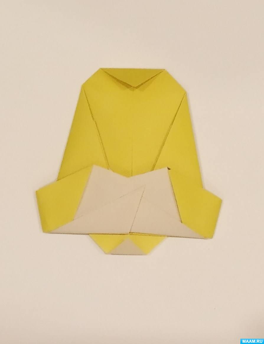 Колокольчик оригами: поделка из бумаги в школу, на 1 сентября, на последний звонок