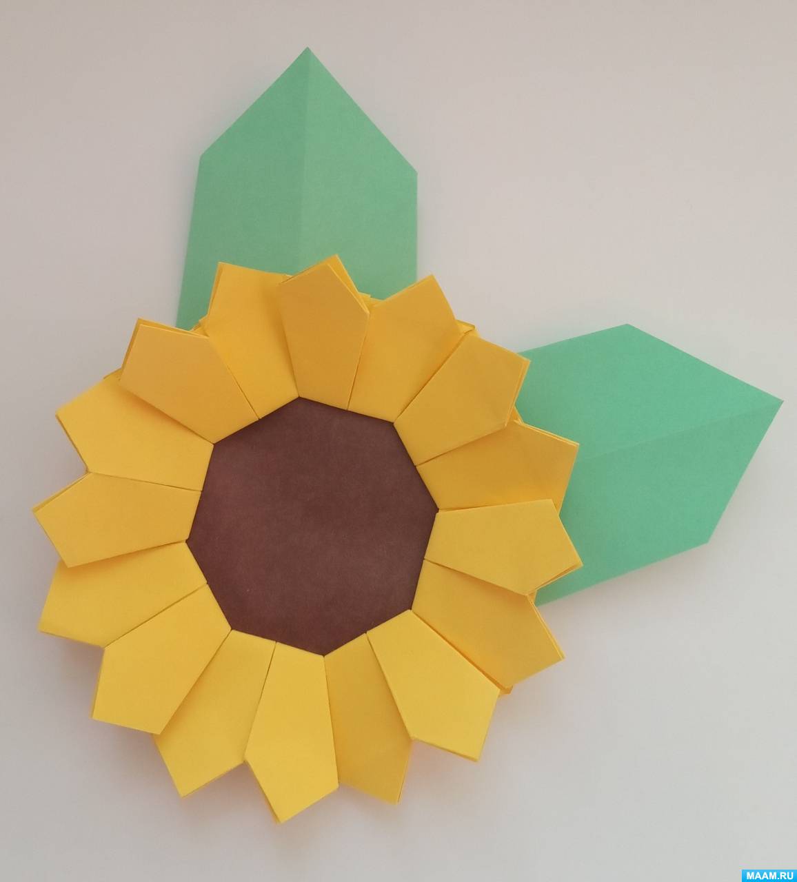 Модульное оригами для начинающих — цветок