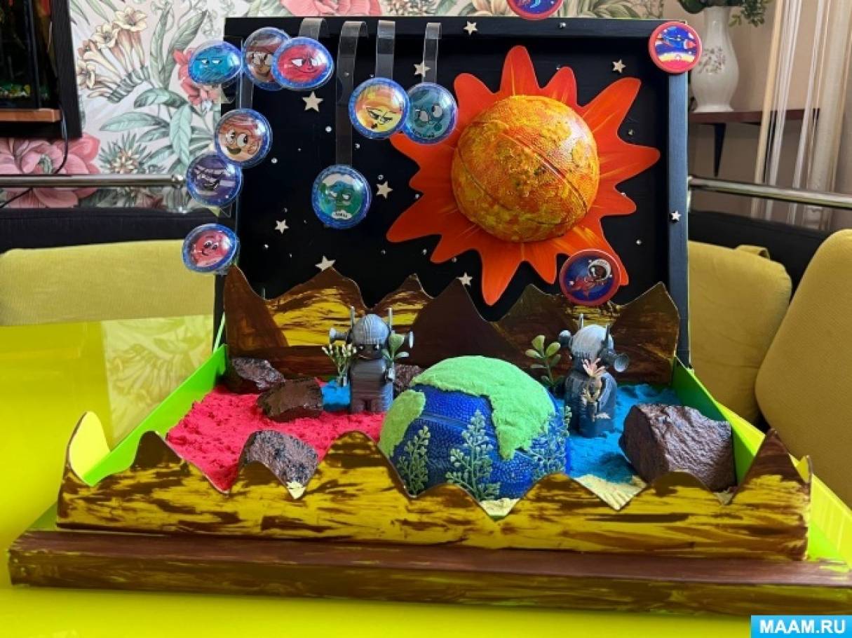 Набор для сборки модели Солнечной системы Robotime за $75