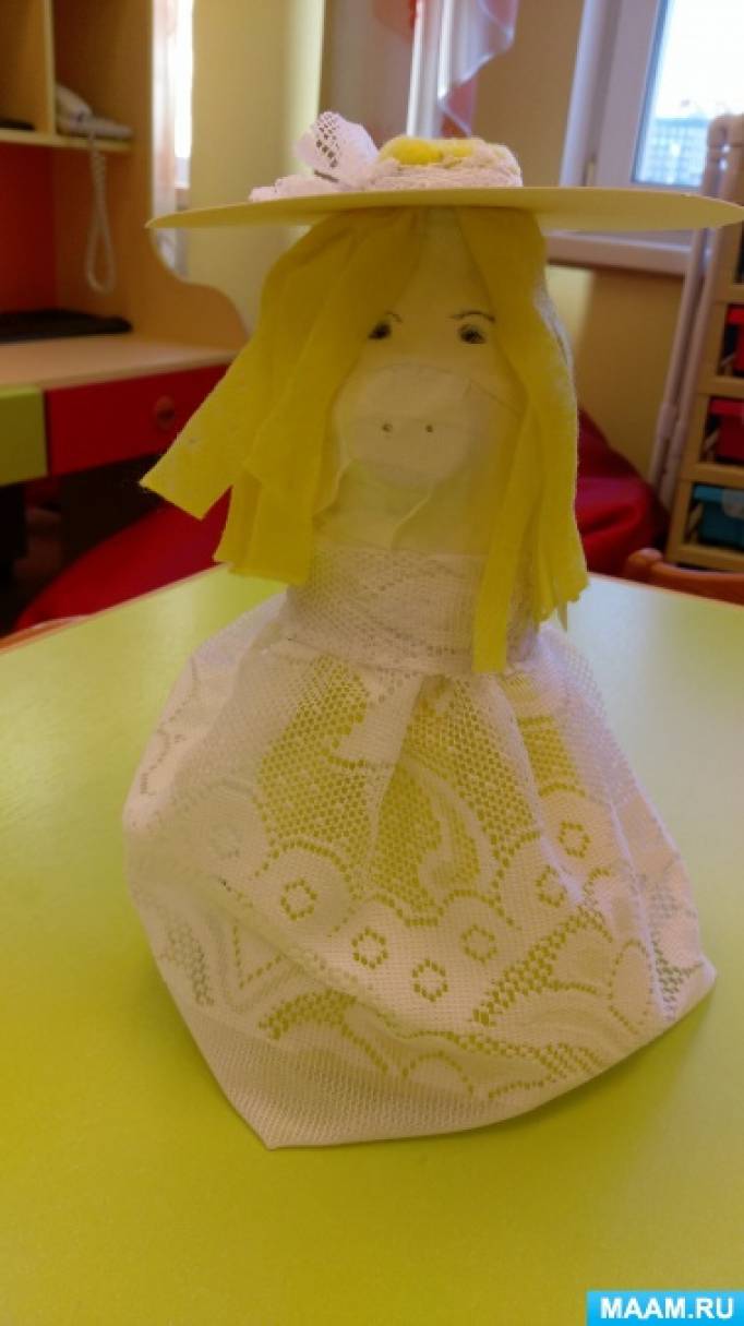 Сувенирная кукла Казачка по выгодной цене из Семикаракорской керамики