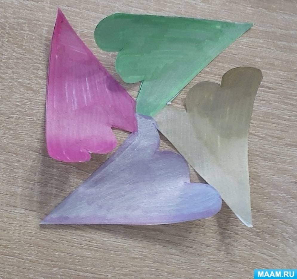 The simplest origami butterfly