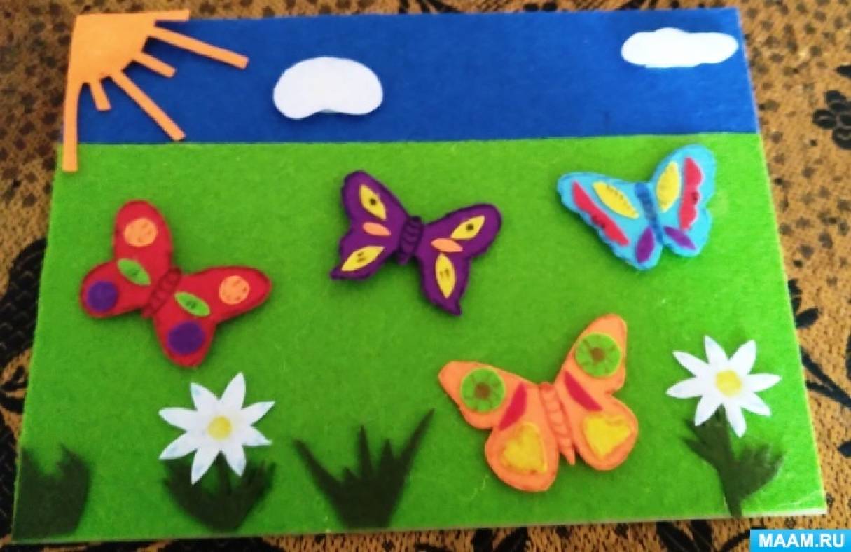 Как сделать декоративных бабочек из бумаги