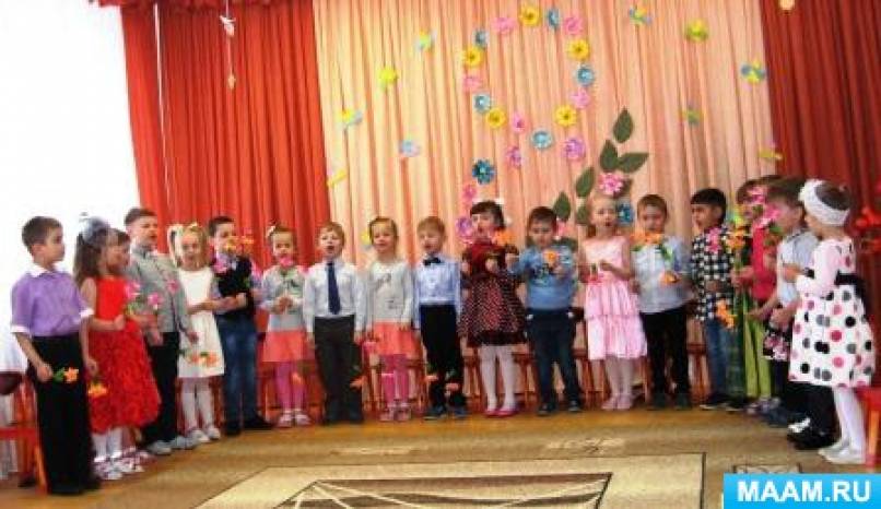 Сценарий праздника на 8 Марта в старшей группе в детском саду