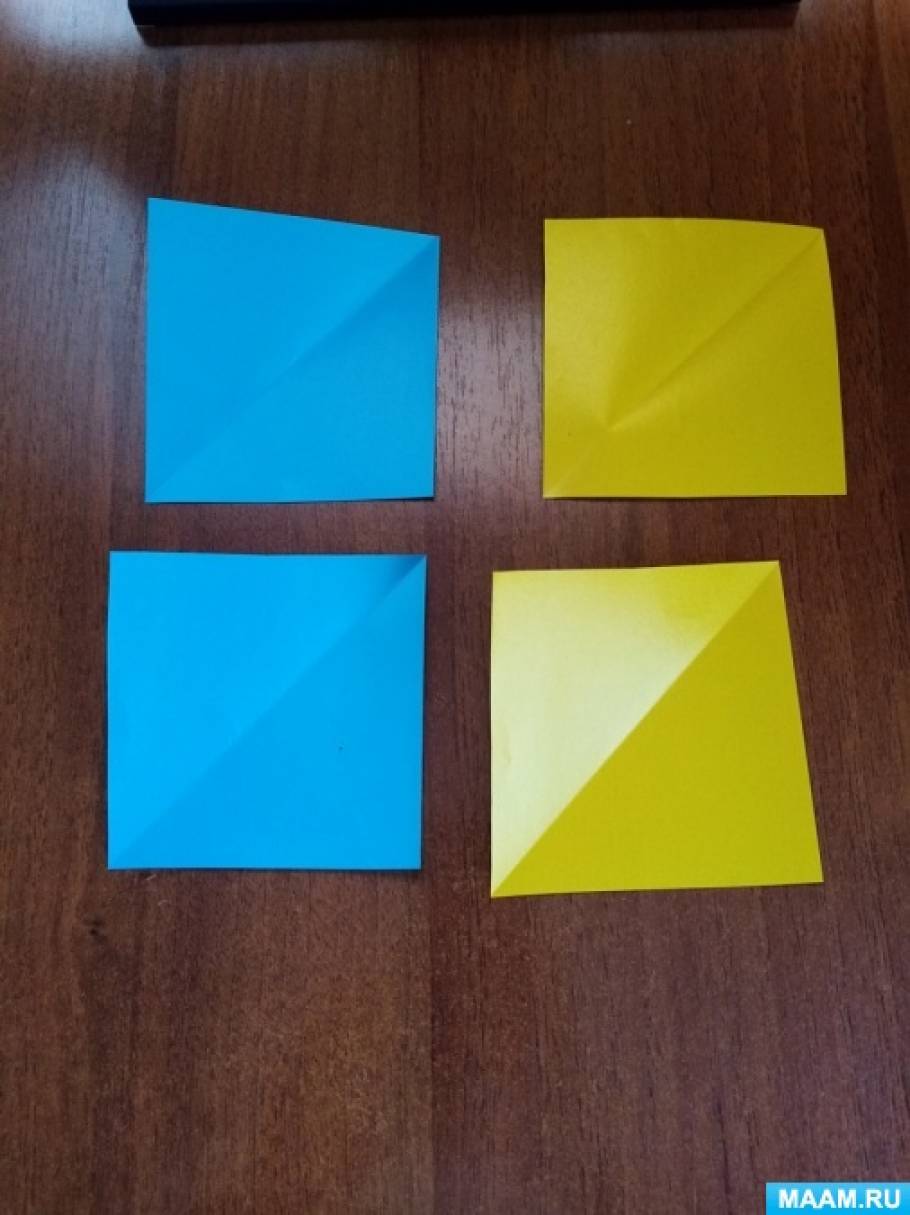 Цв. бумага д/оригами 7л Альт Точки и полосы, 200*200мм
