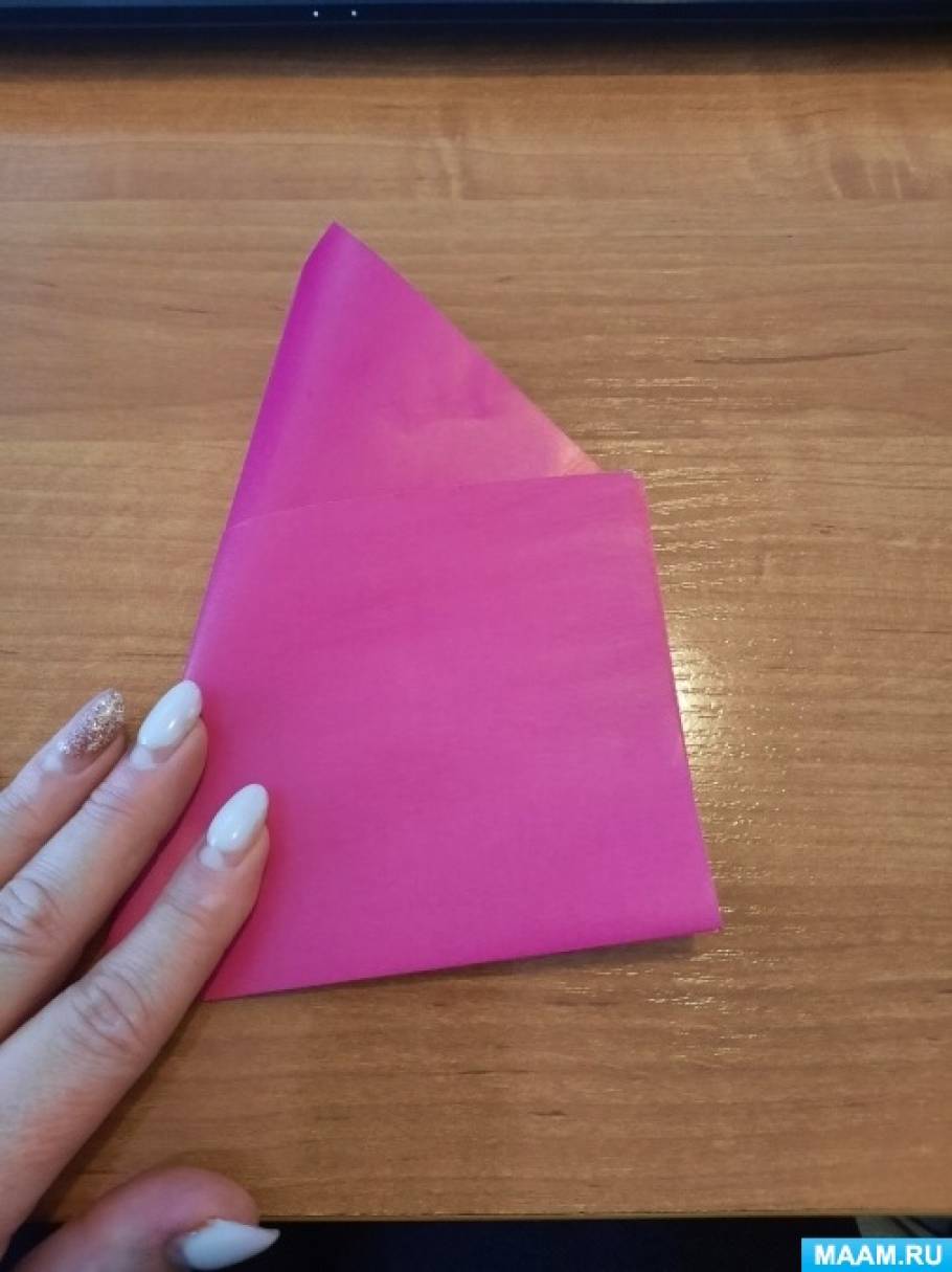 Как сделать пятиконечную звезду из бумаги / Сделать звезду из цветной бумаги