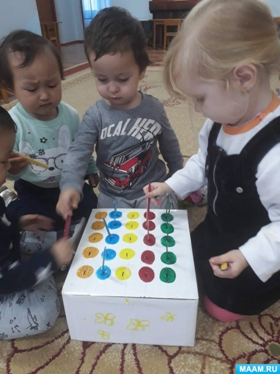 Картотека игр по сенсорному воспитанию для детей раннего возраста