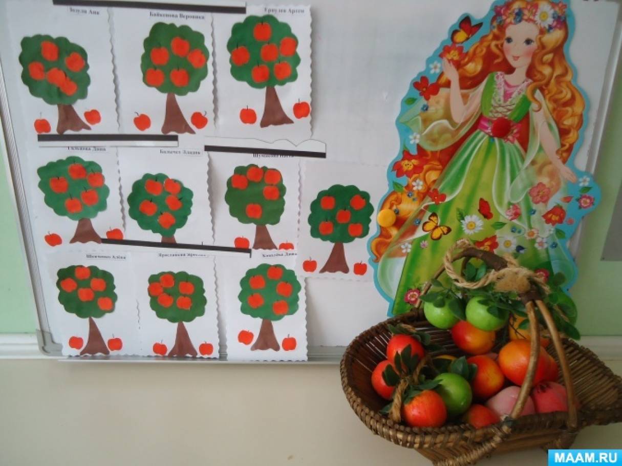Поделки из яблок своими руками: 98 объёмных изделий для детского сада и школы