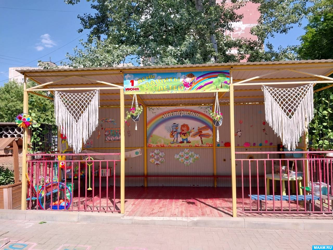 Веранда в детском саду (82 фото)
