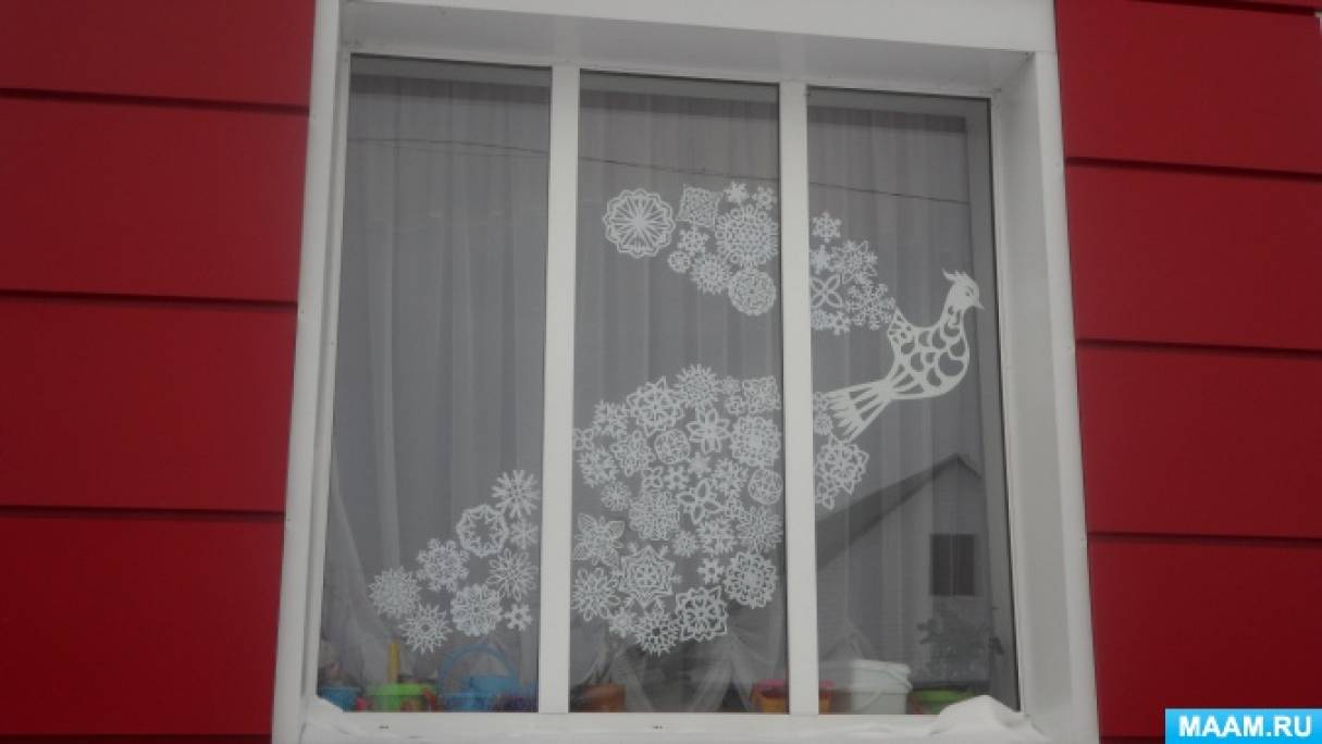 Украшение окна в детской (74 фото)