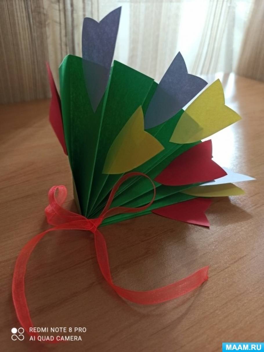 Модульное оригами из бумаги: пингвин