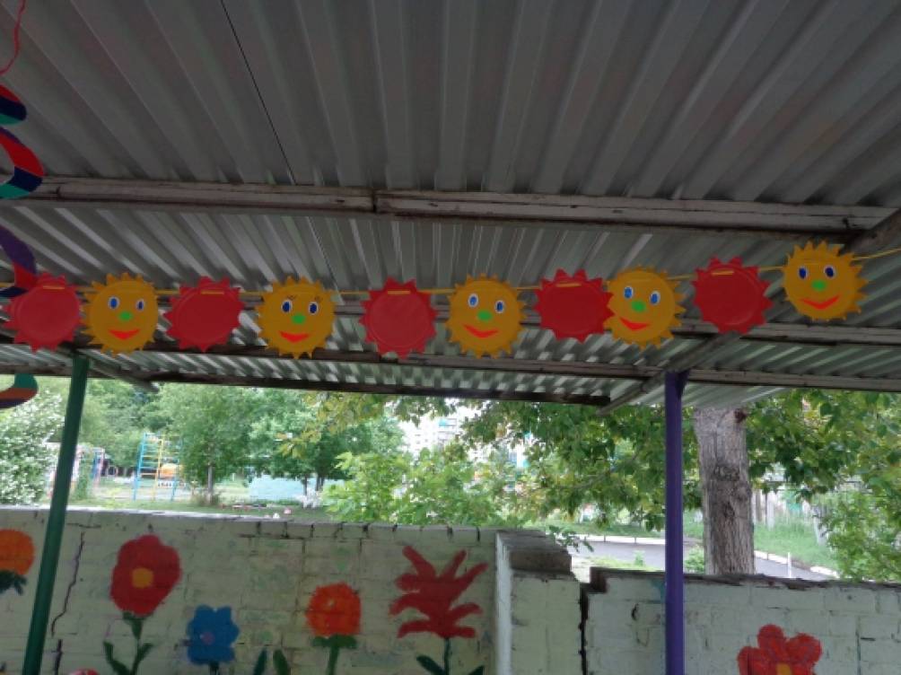 Оформление летней веранды в детском саду своими руками фото