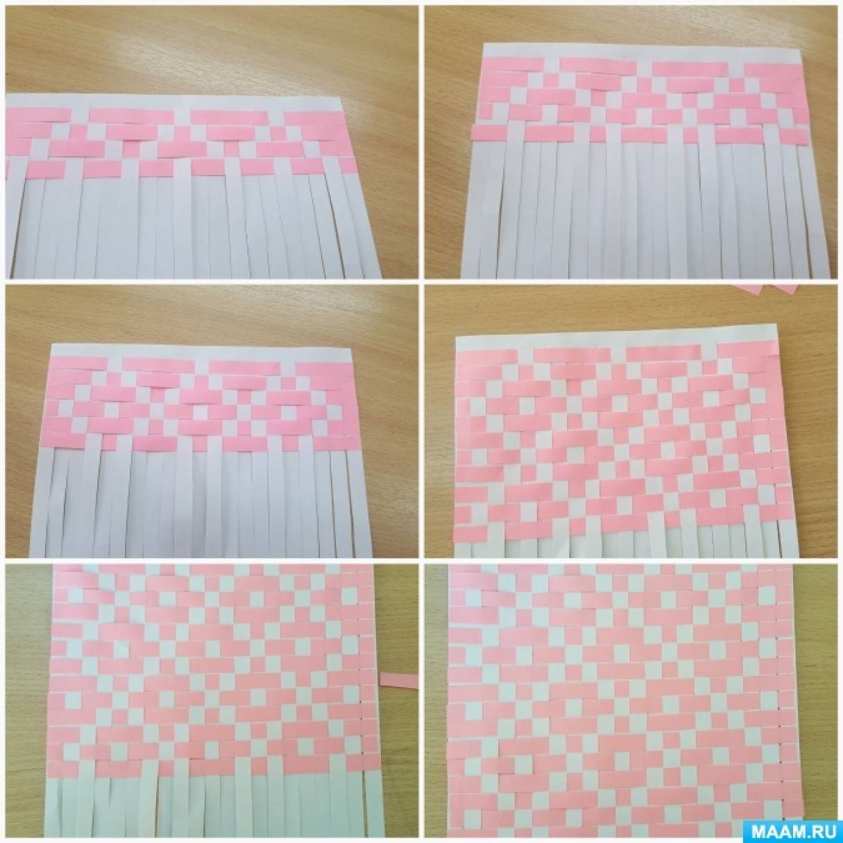 Узорный плетеный коврик из бумаги - презентация онлайн