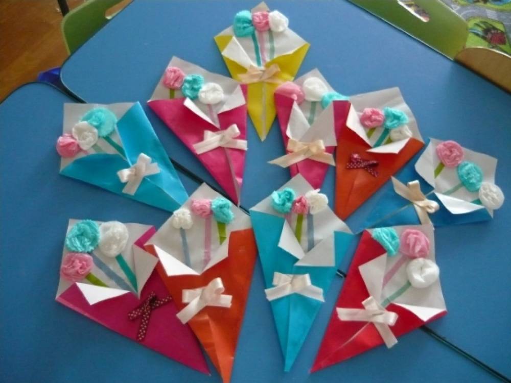Оригами для групп детского сада