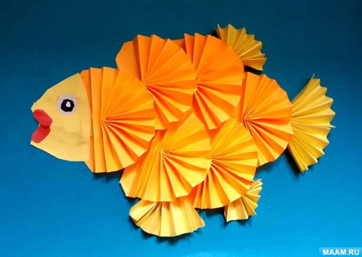 Поделка золотая рыбка 2 класс технология (51 фото)