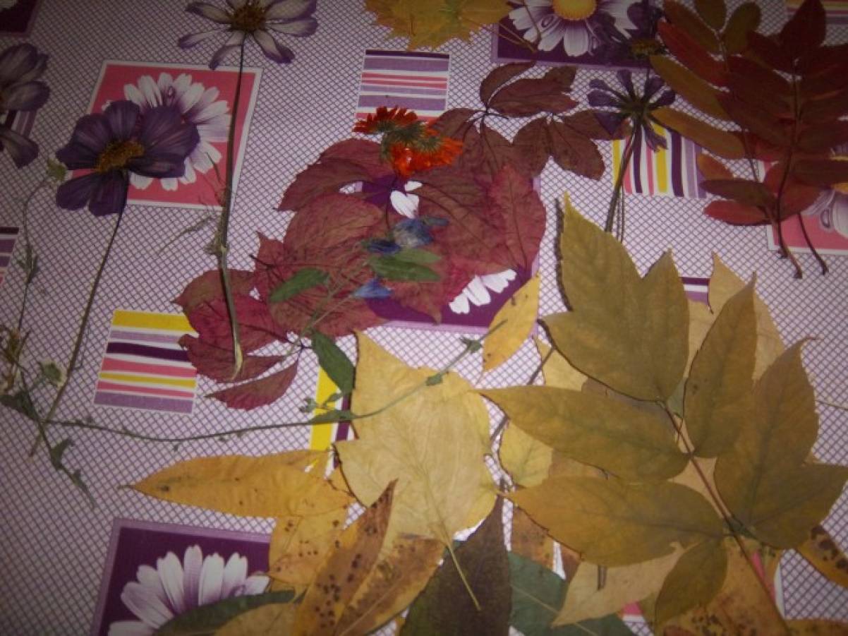 Осенний букет из листьев | 70 идей