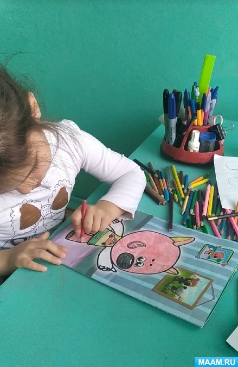 Раскраски для детского сада — Все для детского сада