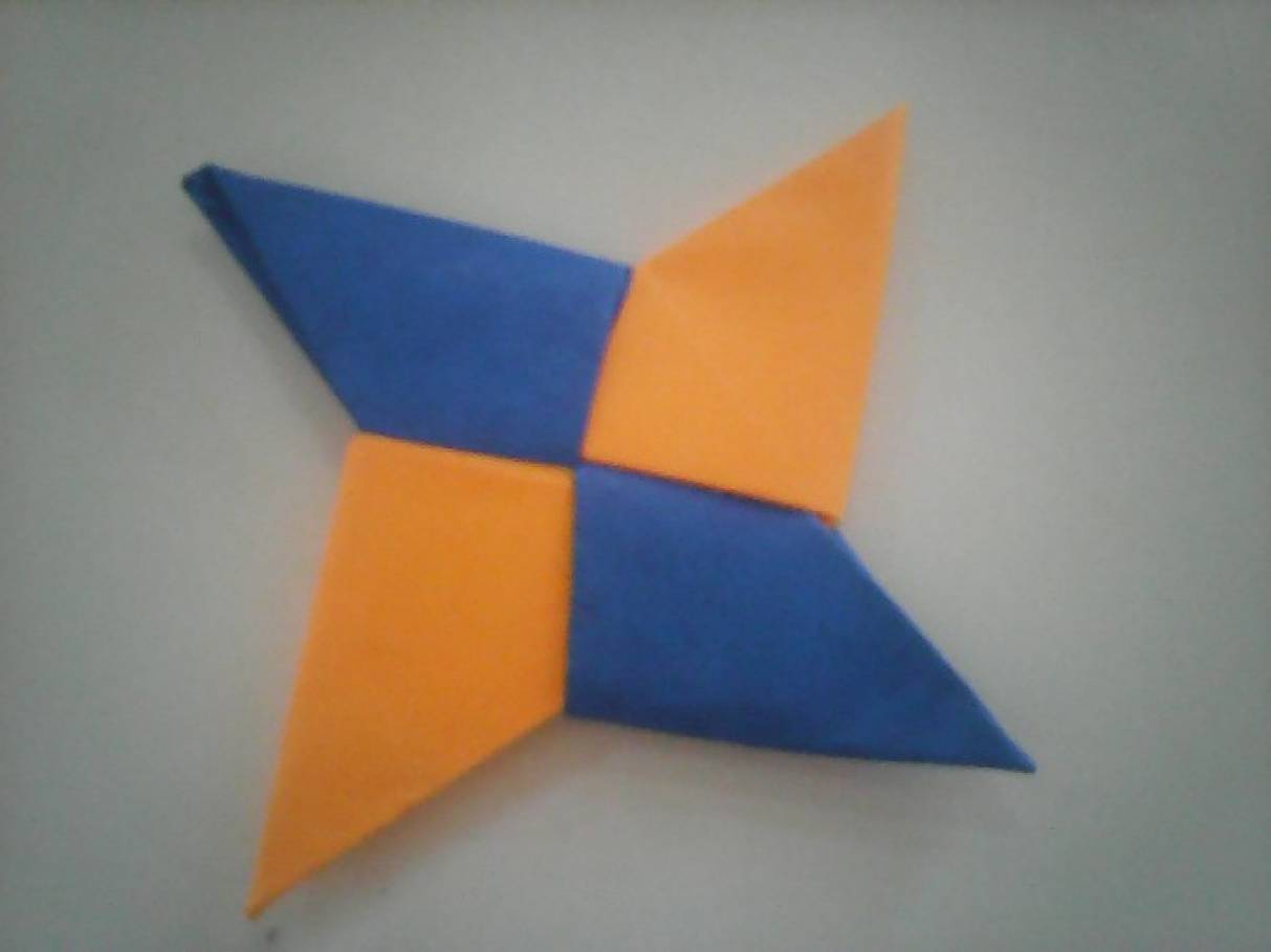 Звезда Ниндзя - Сюрикен в технике оригами - HOBBYMO