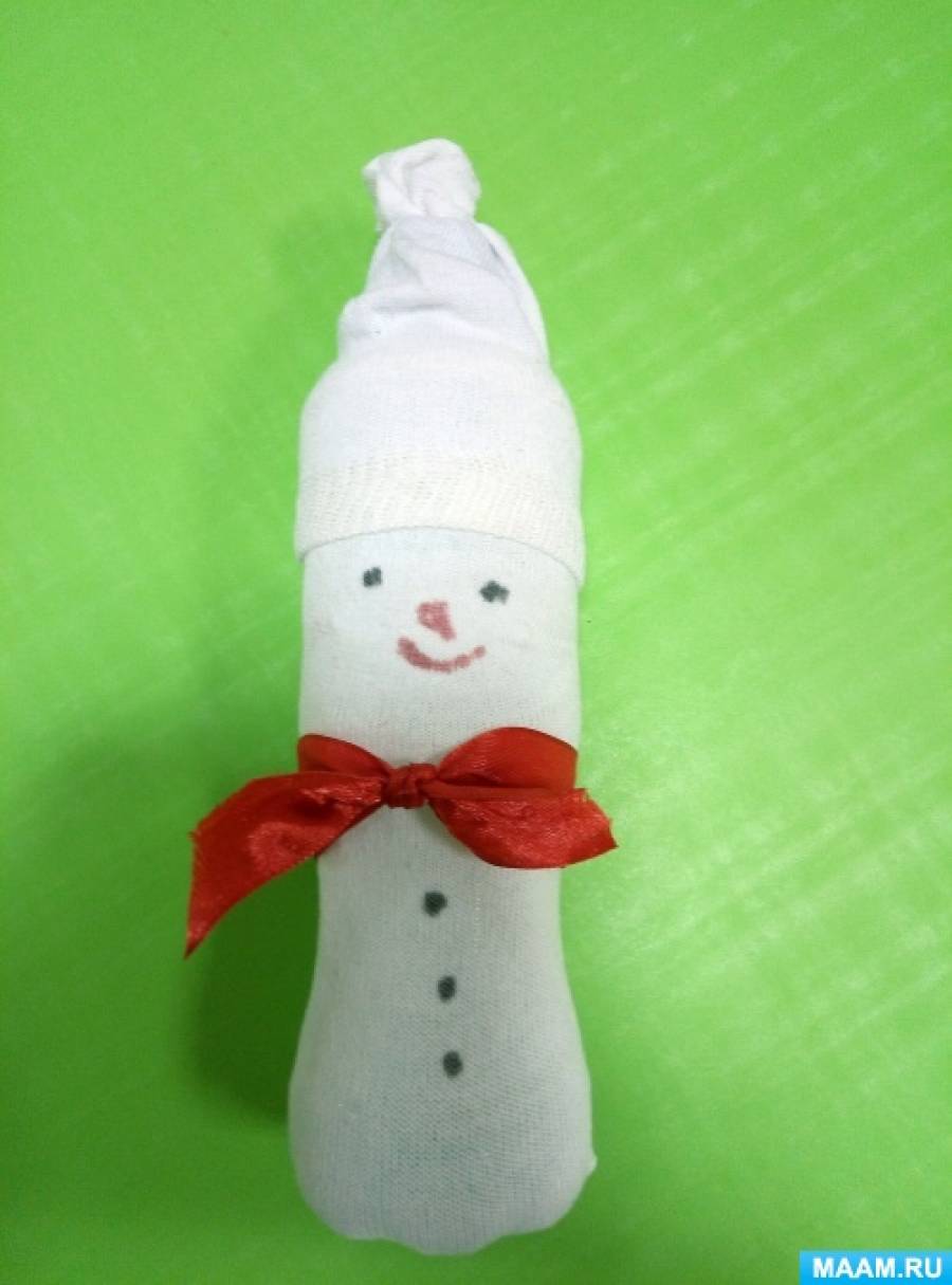 ⛄❄️🎄Снеговик своими руками из носков / DIY Sock snowman